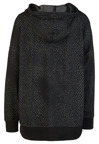 DORIS STREICH Women's Black Hooded Sweatshirt (1)
