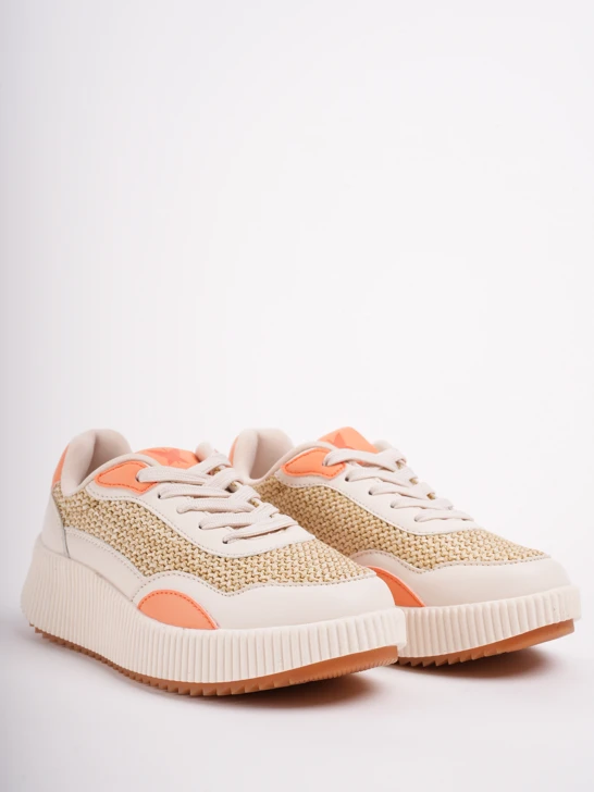 Pepe Moll sneakers rattan orange