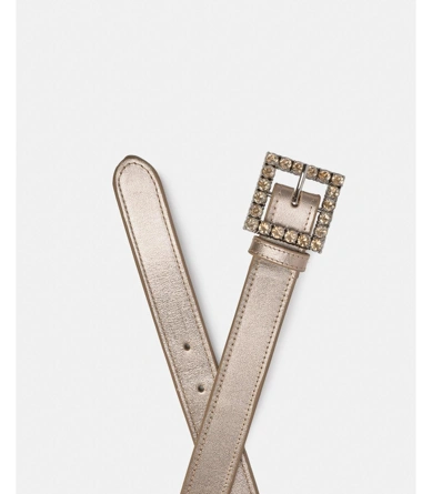 ALMA EN PENA Women's Belt, Beige (2)