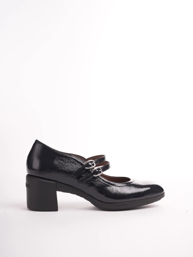 WONDERS women's pumps lacquered blue (2)