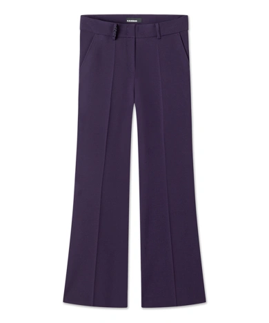 CAMBIO FRANCE Women's Pants, Dark Purple