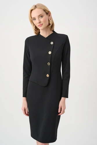 JOSEPH RIBKOFF ladies dress black (1)