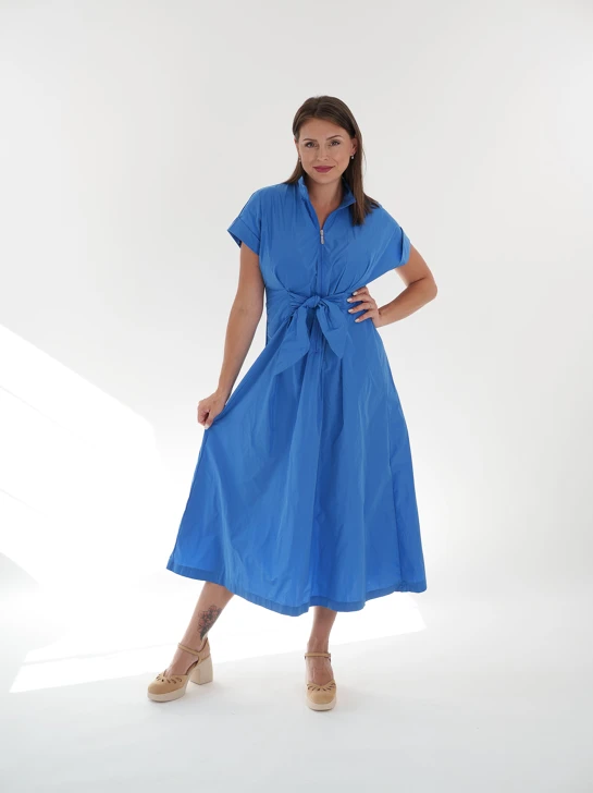 JOSEPH RIBKOFF ladies dress blue