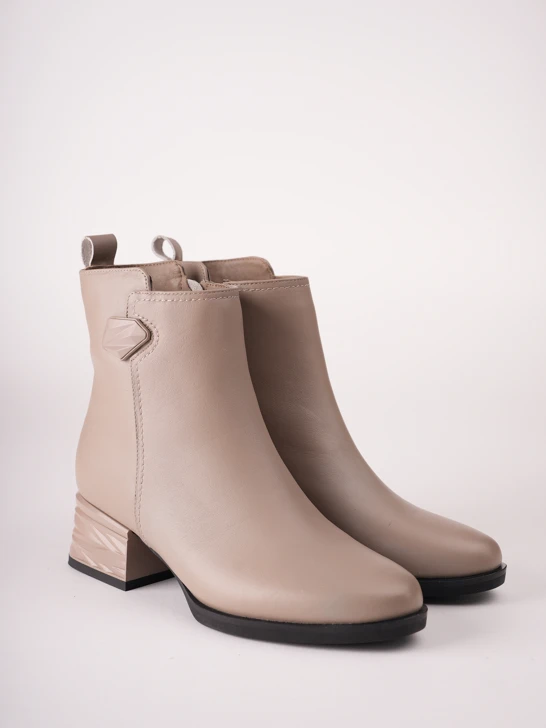 KARISMA Women's Beige Ankle Boots