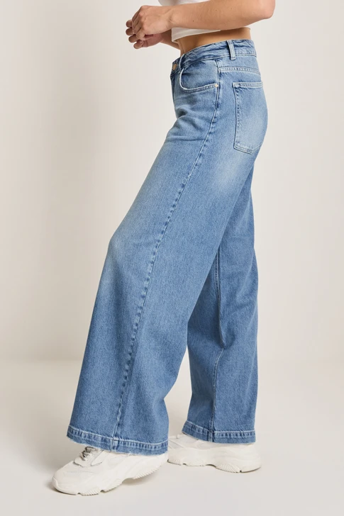 PARAMI CLOË women's jeans wide extended