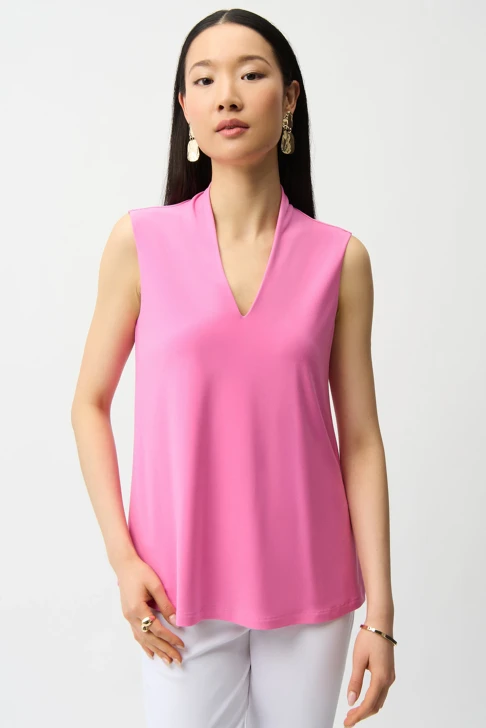 JOSEPH RIBKOFF women's tank top pink