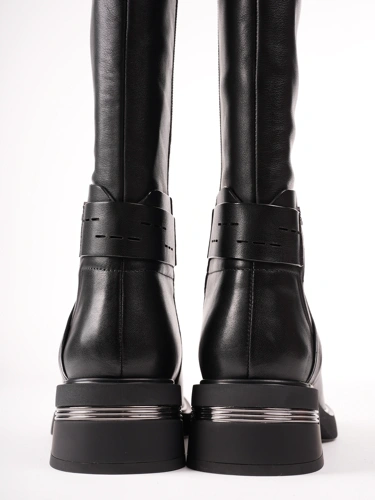 Epica boots black with ankle overlay (7)