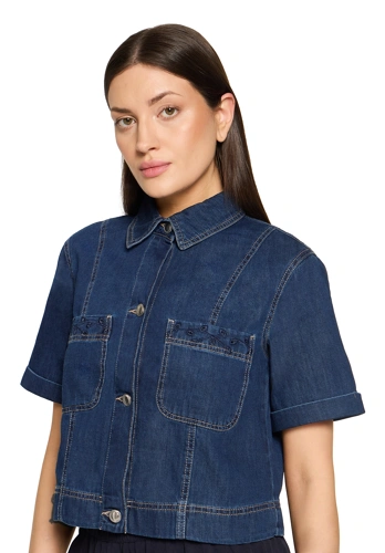 BETTY BARCLAY ladies jacket blue denim (3)