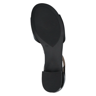 CAPRICE ladies sandals lacquer black (3)