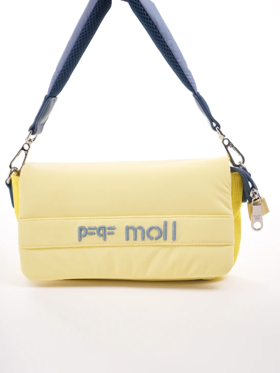 PEPE MOLL ladies handbag nylon yellow