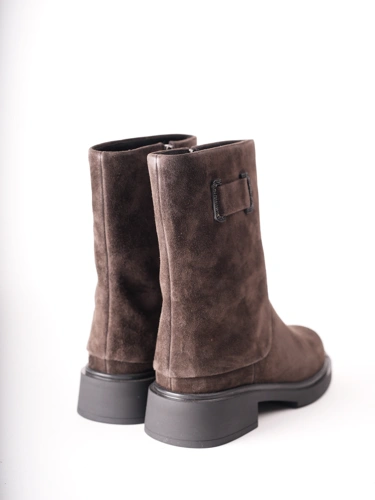 EPICA Women's Brown Suede Ankle Boots (1)