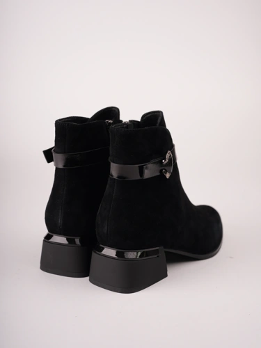 EPICA Women's Ankle Boots, Black Suede (1)