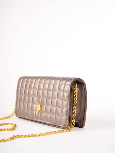 US POLO ceremony ladies handbag bronze (1)
