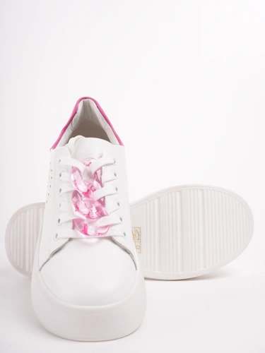 PASS sneakers white and pink (3)