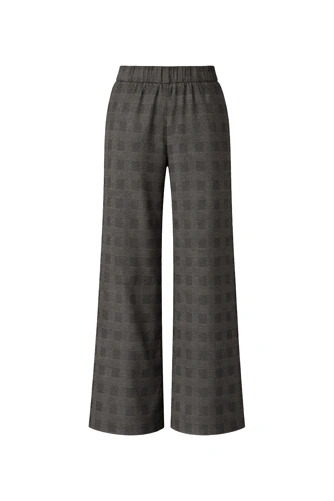 CATNOIR Women's Pants with Glen Check Pattern, Graphite (4)