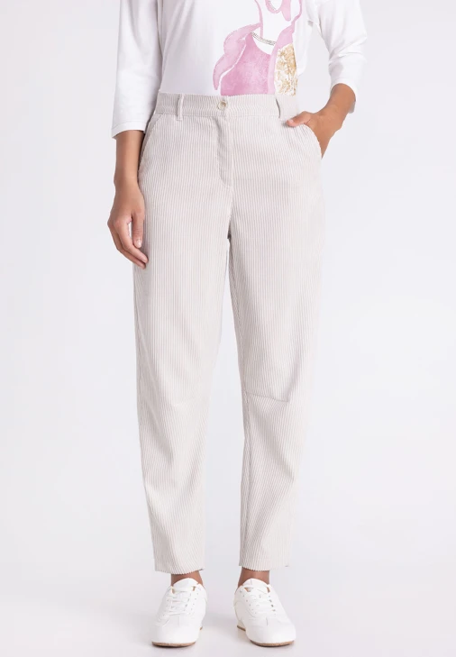 TUZZI STAY WARM Women's Barrel Pants, Light Beige
