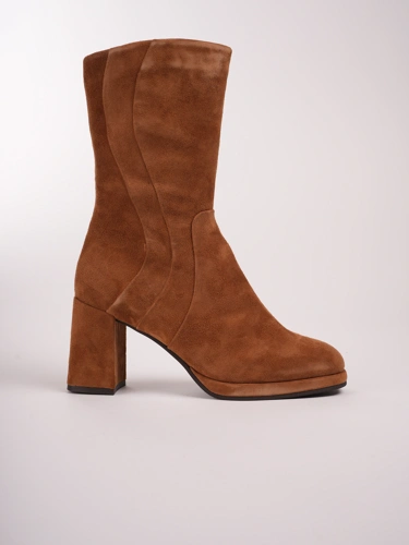 REGARDE LE CIEL women's suede boots brown (2)