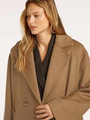 BEAUMONT MARIAH Women's Coat in Camel (2)