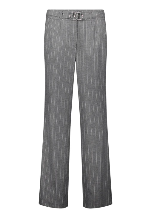 BETTY BARCLAY ladies trousers grey with stripe