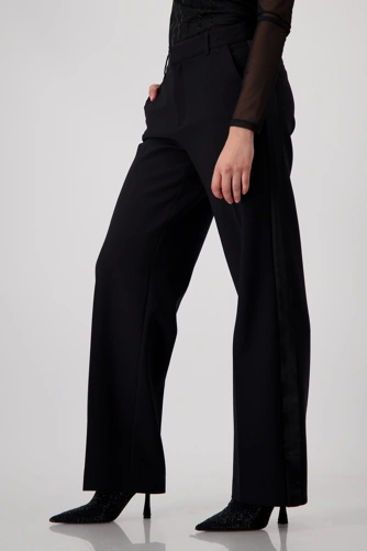 Monari Let's Celebrate women's trousers black (3)