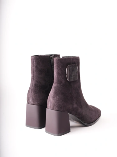 EPICA Women's Brown Suede Ankle Boots (1)