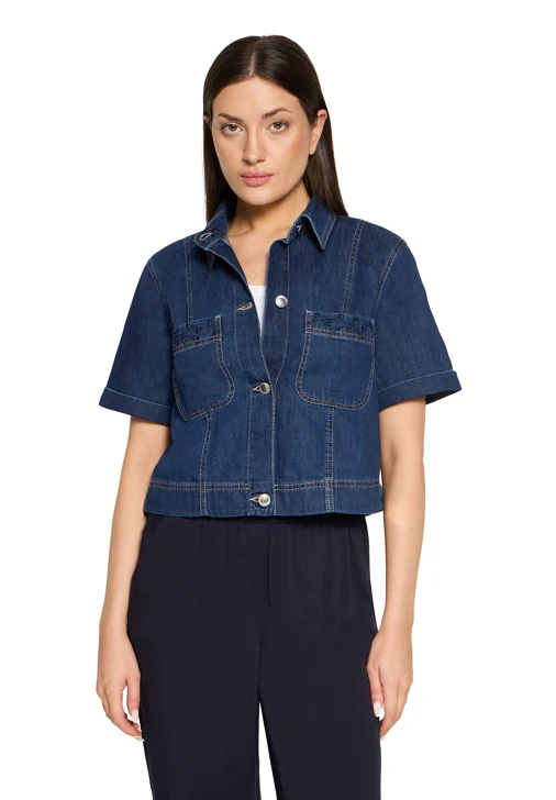 BETTY BARCLAY ladies jacket blue denim