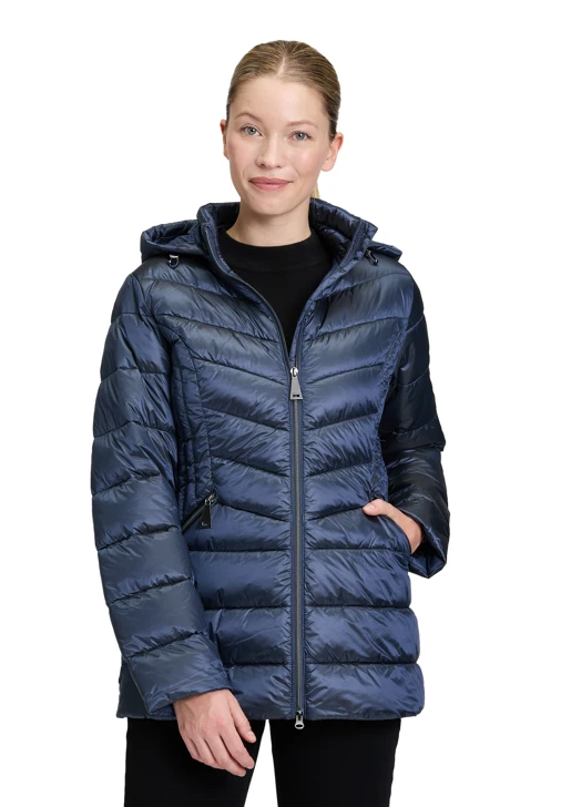 BETTY BARCLAY ladies jacket grey-blue