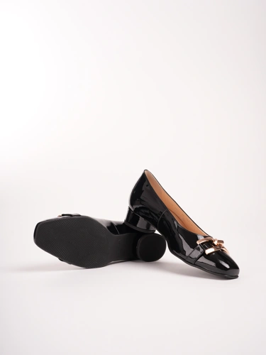 HASSIA women's pumps lacquer black (4)