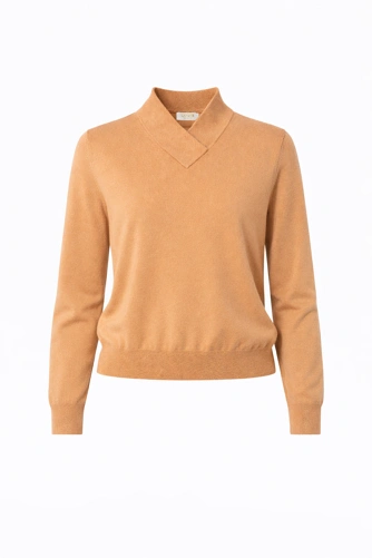 CATNOIR Women's Light Brown Viscose-Blend Sweater (4)
