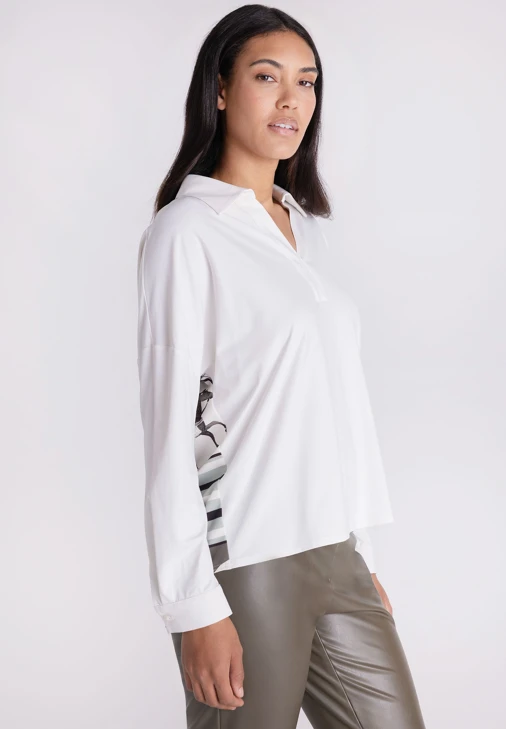 TUZZI Women's Blouse, Cream