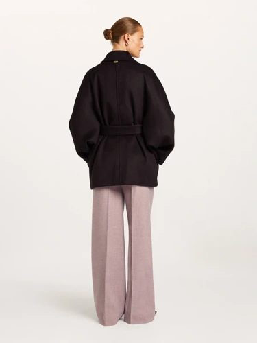 BEAUMONT Women's ELYA Short Coat in Plum (2)