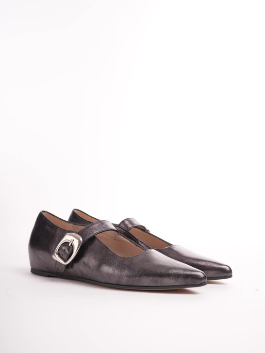 WONDERS women's ballerinas lacquer grey