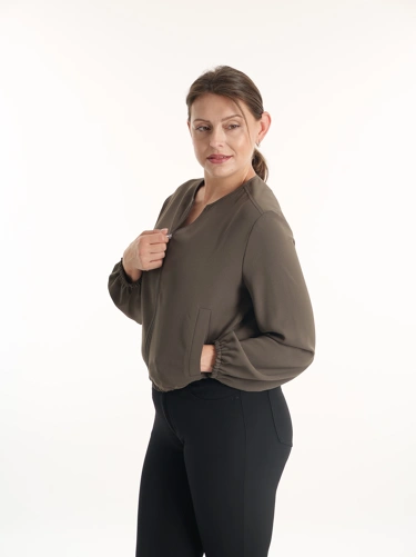 FRANK WALDER Women's Jacket, Brown (3)