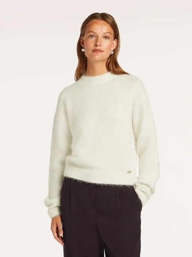 BEAUMONT Women's Petrona Sweater, Cream (3)