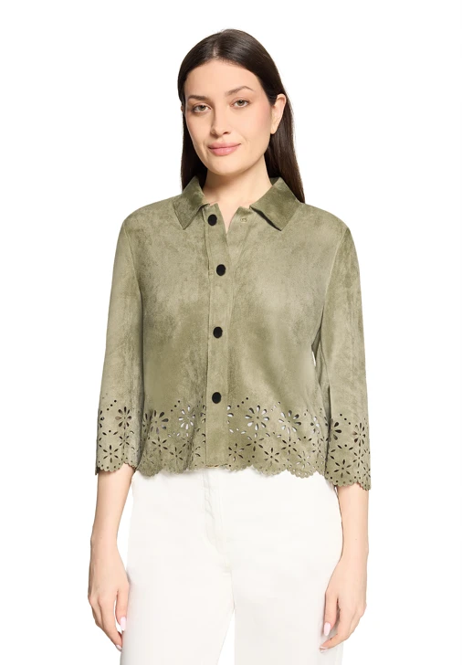 BETTY BARCLAY ladies jacket olive