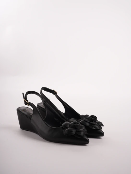 EPICA ladies pumps black with decorative bow