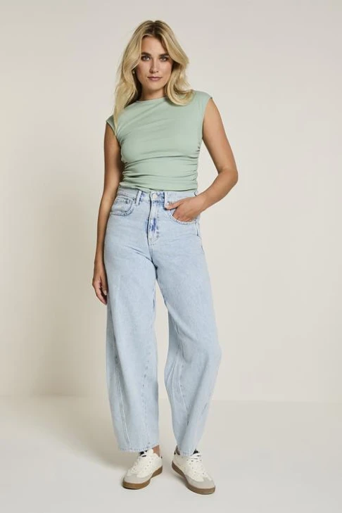 PARAMI BECCA ladies jeans light blue standard length