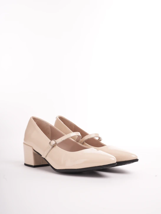 WONDERS women's pumps lacquer beige