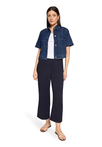 BETTY BARCLAY ladies jacket blue denim (2)