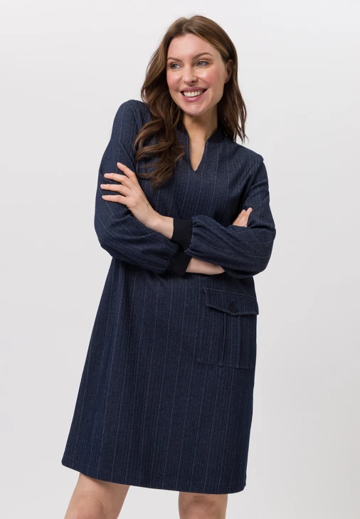 TUZZI RED EDITIO ladies dress blue