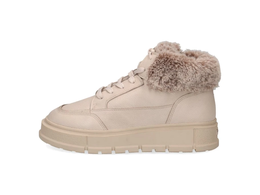Caprice women's ankle boots beige