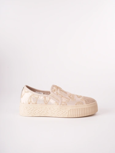 PASS women's espadrilles gold (2)