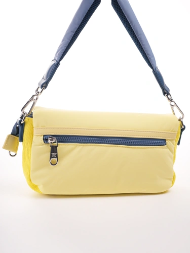 PEPE MOLL ladies handbag nylon yellow (3)
