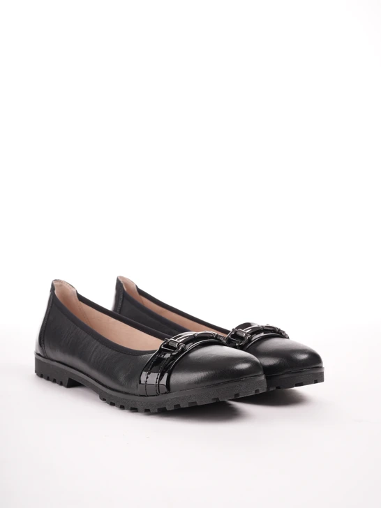 CAPRICE ladies ballerinas black