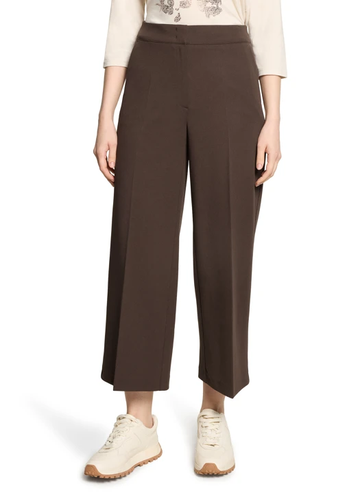 BETTY BARCLAY Women's Brown 3/4-Length Pants