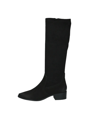 CAPRICE Women's Stretch Zipper Boots, Black (1)