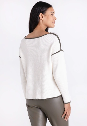 TUZZI Women's Cream-Colored Sweater (3)