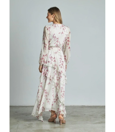ALMA EN PENA ladies dress multi pink (6)