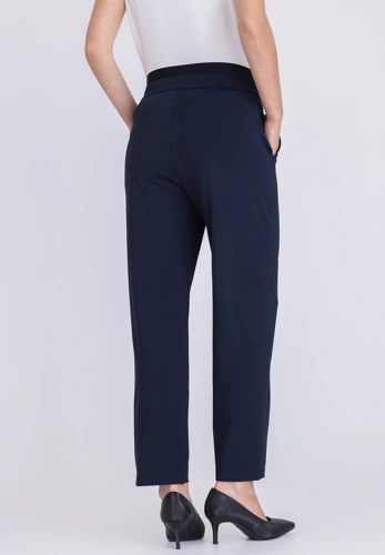 TUZZI ESSENTIALS ladies trousers dark blue (1)