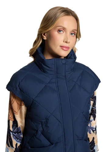 BETTY BARCLAY Women's Vest, Blue (3)
